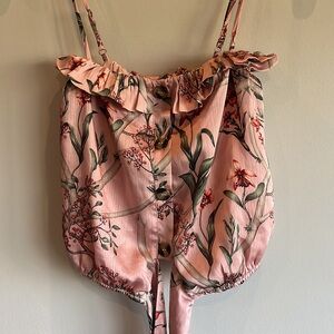 H&M X Johanna Ortiz top XS